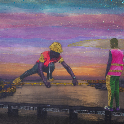 A Fathers Wish 50x50 Cm Series Albahian 2020 Joana Choumali