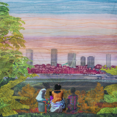 As The Wind Whispers Albahian 80 X80 Cm Joana Choumali 20191