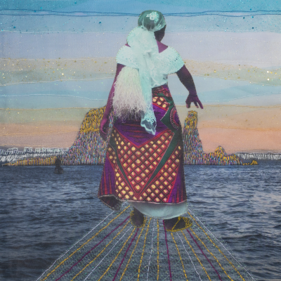 Self Help 50x50 Cm Series Albahian Joana Choumali 2019