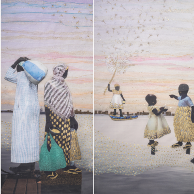 Sometimes I Wonder If They Can Hear It As Well Series Albahian 2m Joana Choumali 2019