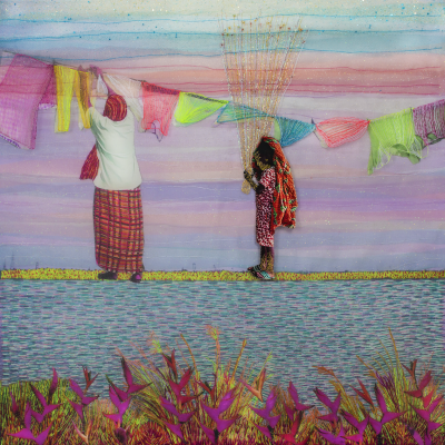 The One Who Opened The Jar Albahian 80 X80 Cm Joana Choumali 20191