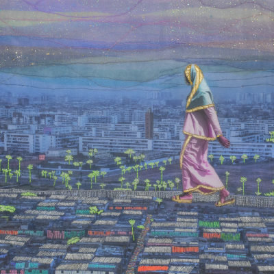 Walk On By 50x50 Cm Series Albahian Joana Choumali 2019