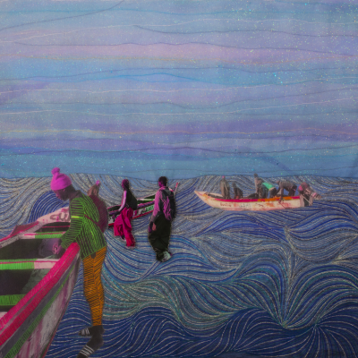 Waves Under My Eyelids Albahian Joana Choumali 2019 80x 80 Cm 